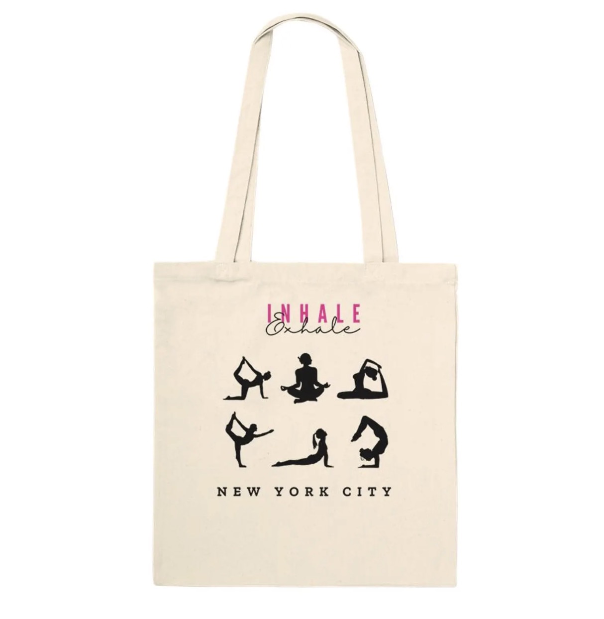 NYC Travel Gifts — Inhale Exhale Yoga Tote