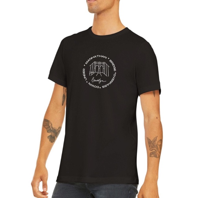 NYC Landmarks — DUMBO Brooklyn Bridge tee